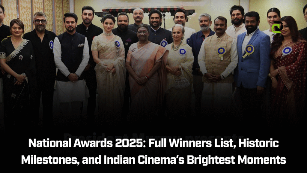 National Awards 2025: Full Winners List, Historic Milestones, and Indian Cinema’s Brightest Moments Shah Rukh Khan and Vikrant Massey receive Best Actor honors from President Droupadi Murmu at National Awards 2025