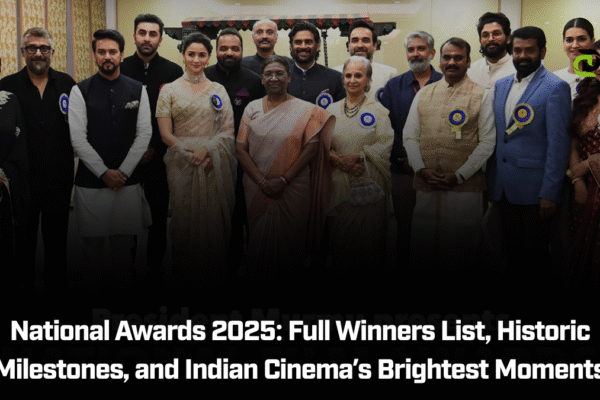 National Awards 2025: Full Winners List, Historic Milestones, and Indian Cinema’s Brightest Moments Shah Rukh Khan and Vikrant Massey receive Best Actor honors from President Droupadi Murmu at National Awards 2025