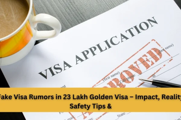 UPSC Free Zone: Fake Visa Rumors in 23 Lakh Golden Visa – Impact, Reality & Safety Tips Fake Visa Rumors in 23 Lakh Golden Visa – UPSC Free Zone Alert